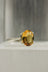 Golden Citrine gemstone in a silver ring from the November Birthstone collection