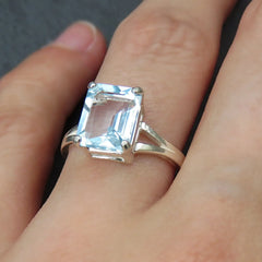 The Audrina - Natural Aquamarine - JSL