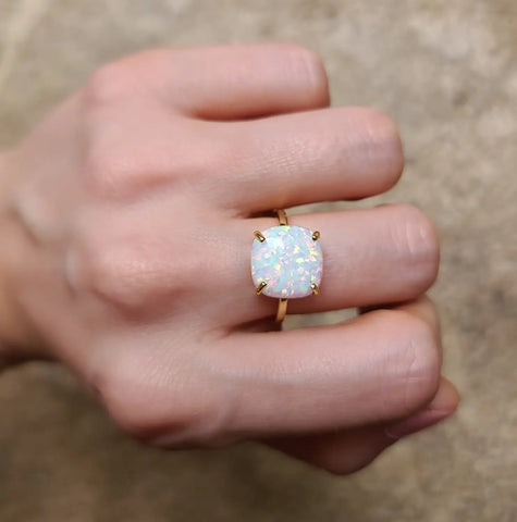 october birthstone - opal