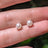 Pearl Round Earrings