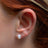 Pearl Oval Earrings