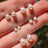 Pearl Oval Earrings