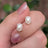 Pearl Oval Earrings