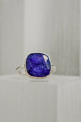 Sapphire Bezel Ring - JSL