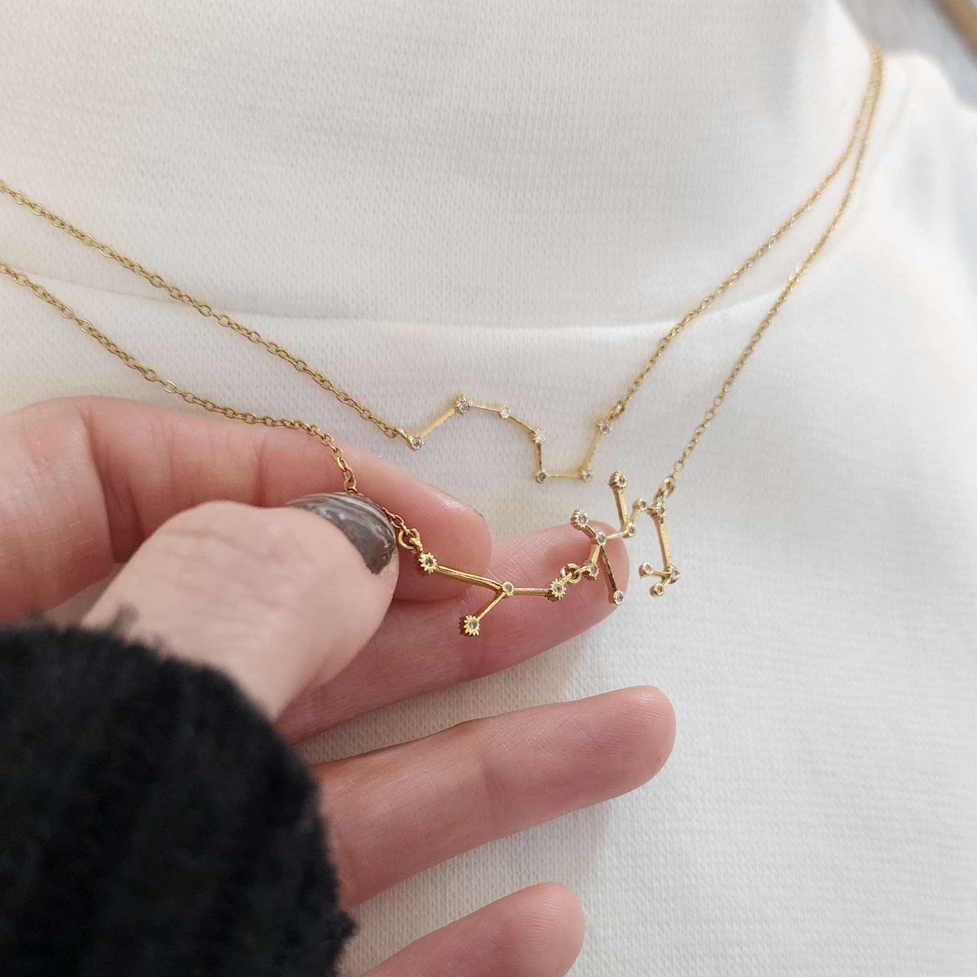 Constellation Family Tree Necklace