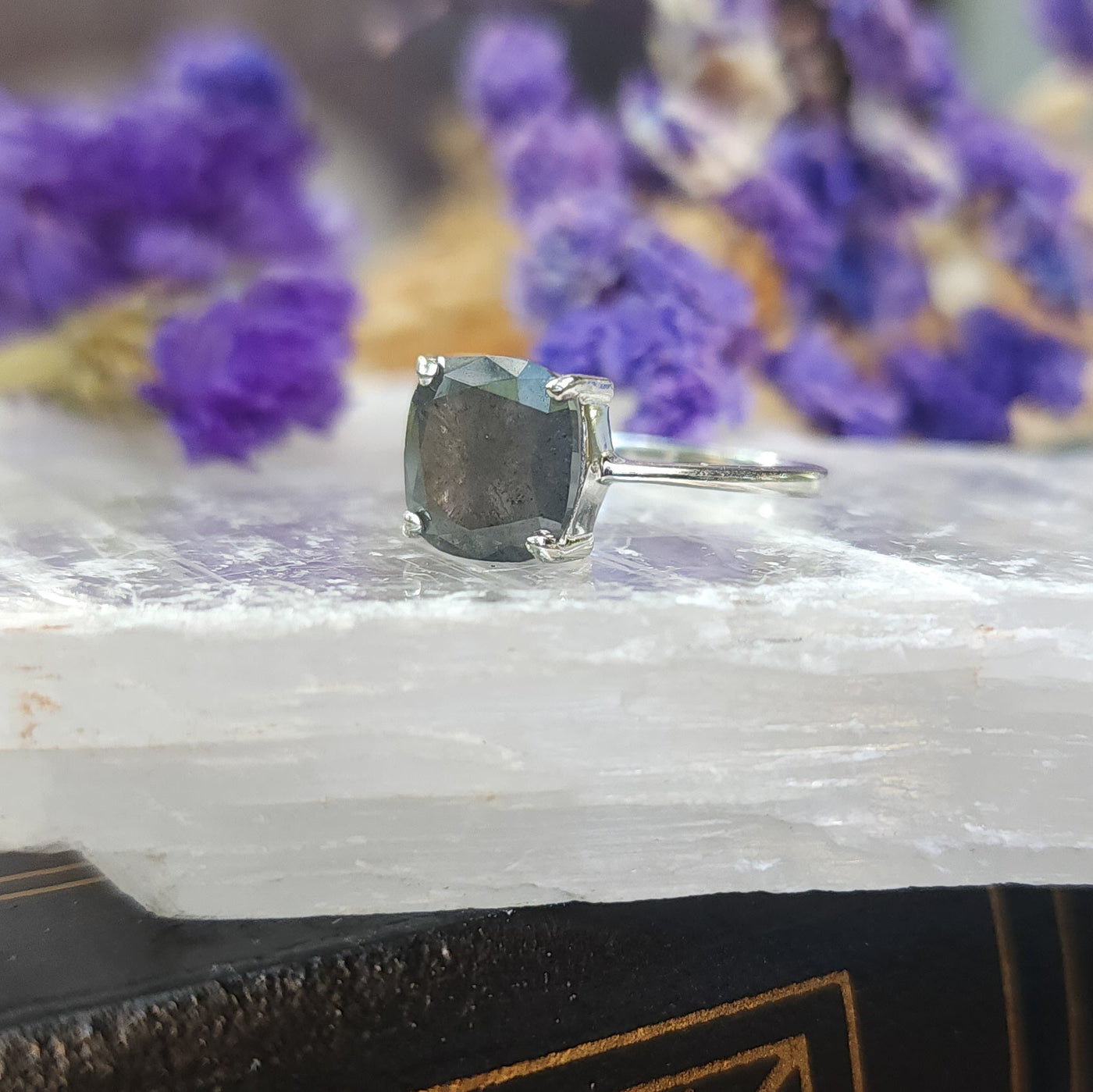 The Asher - Raw Salt and Pepper Diamond (DS039)