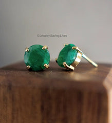 Emerald Earrings - JSL