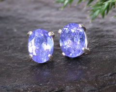 AAA Natural Tanzanite Earrings - JSL