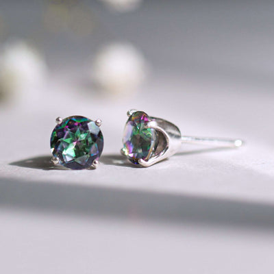 Alexandrite Stud Earrings