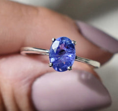 THE JULIET- AAA NATURAL TANZANITE - JSL