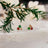 Holiday Tri-Cluster Stud Earrings Earrings Handmade Handcrafted