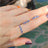 The Legacy Earrings - Tanzanite Hoops Earrings Handmade Handcrafted