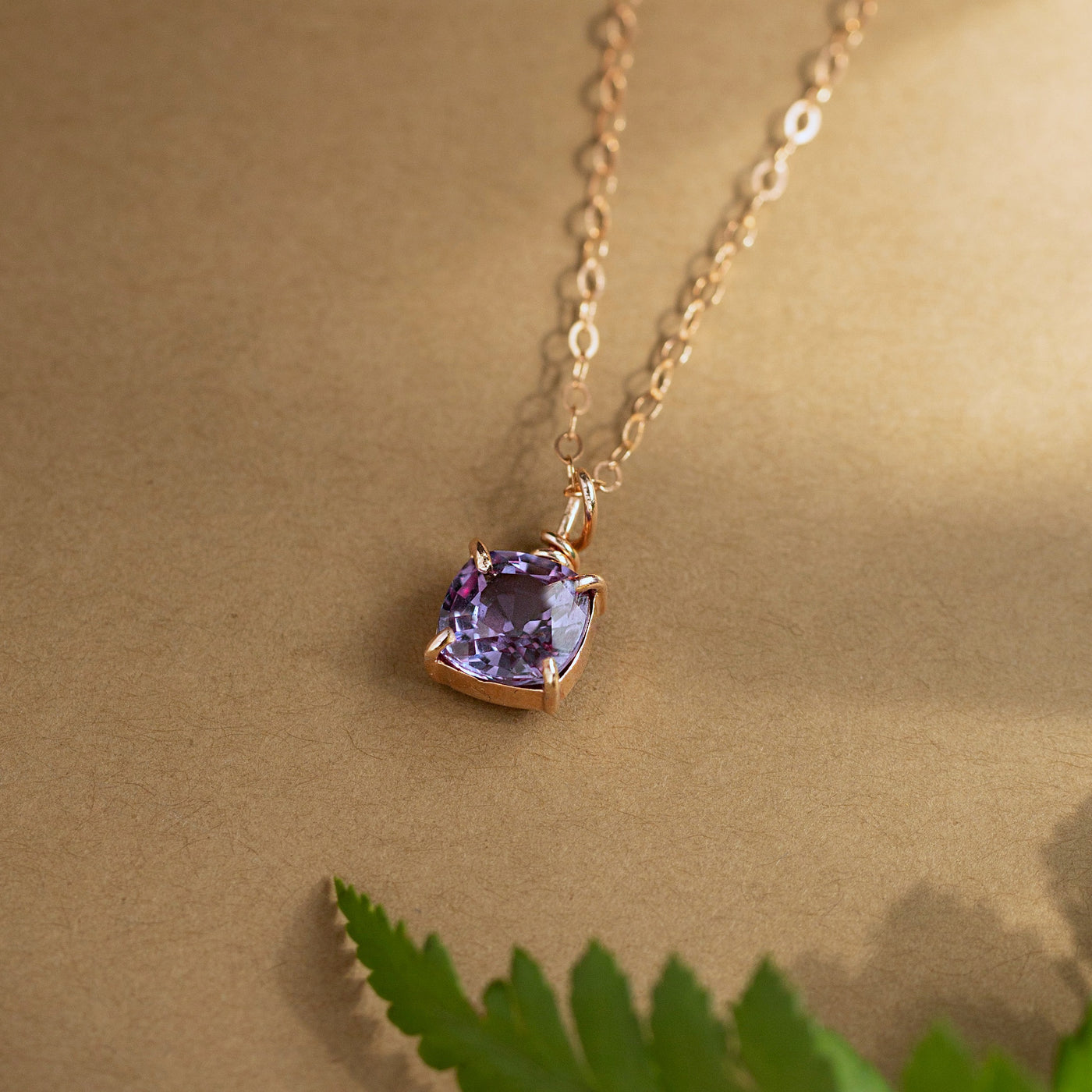 The Ashlynn - Brilliant Alexandrite Necklace