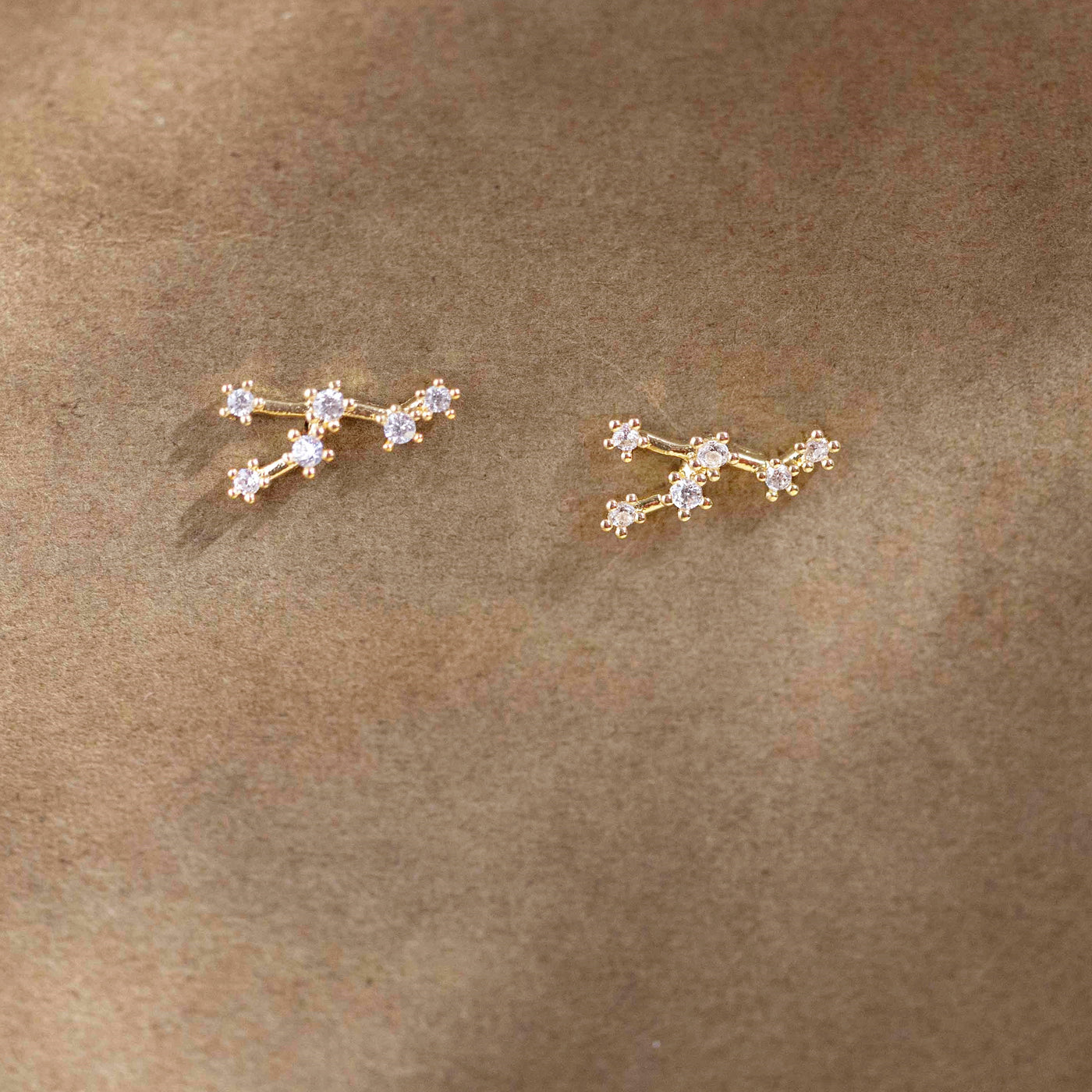 Taurus Constellation Star Astrology Earrings