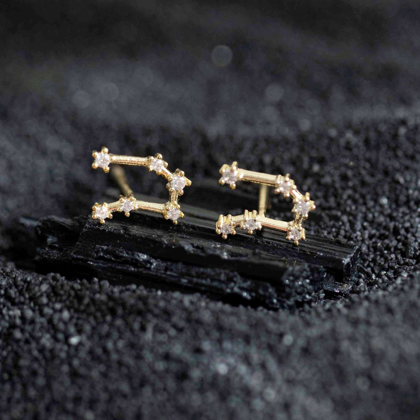 Gemini Constellation Star Astrology Earrings