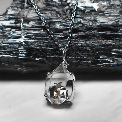 Herkimer Diamond Pendant Necklace