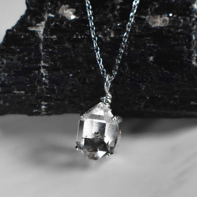 Herkimer Diamond Glowing Necklace