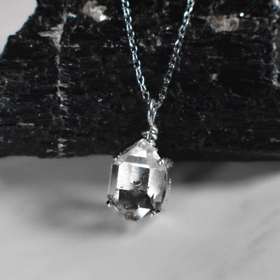 Herkimer Diamond Pendant Necklace