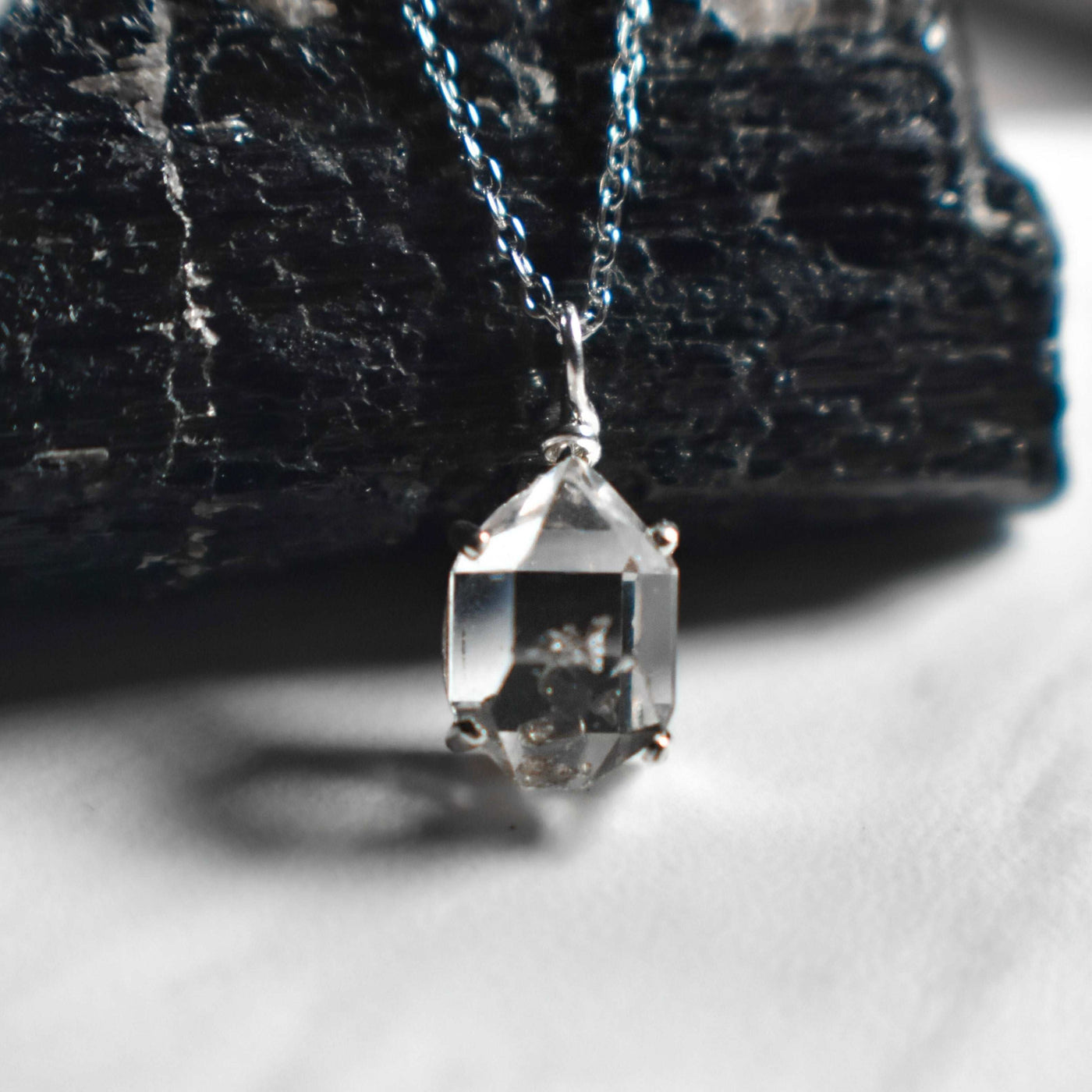 Herkimer Diamond Pendant Necklace