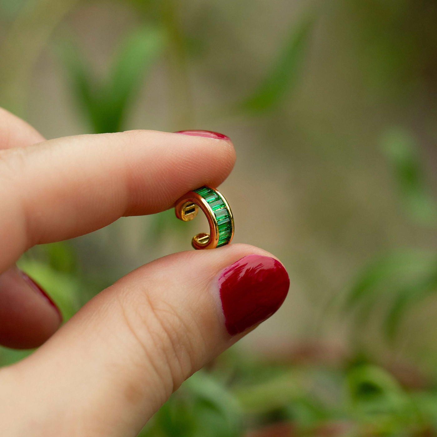 Gemstone Ear Cuffs