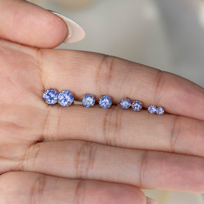 LS Tanzanite Stud Earrings