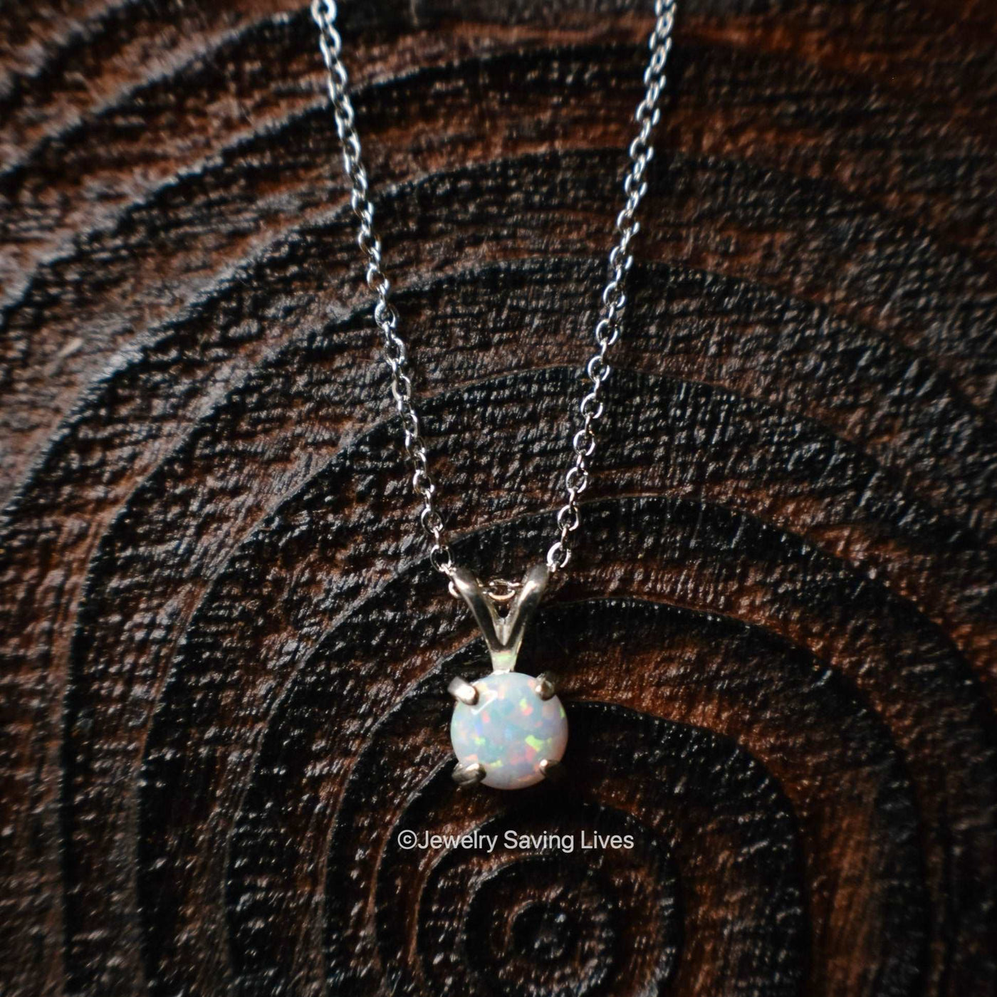 Fire Opal Necklace