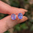 AAA Natural Tanzanite Oval Stud Earrings Earrings Handmade Handcrafted