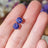 AAA Natural Tanzanite Stud Earrings Earrings Handmade Handcrafted