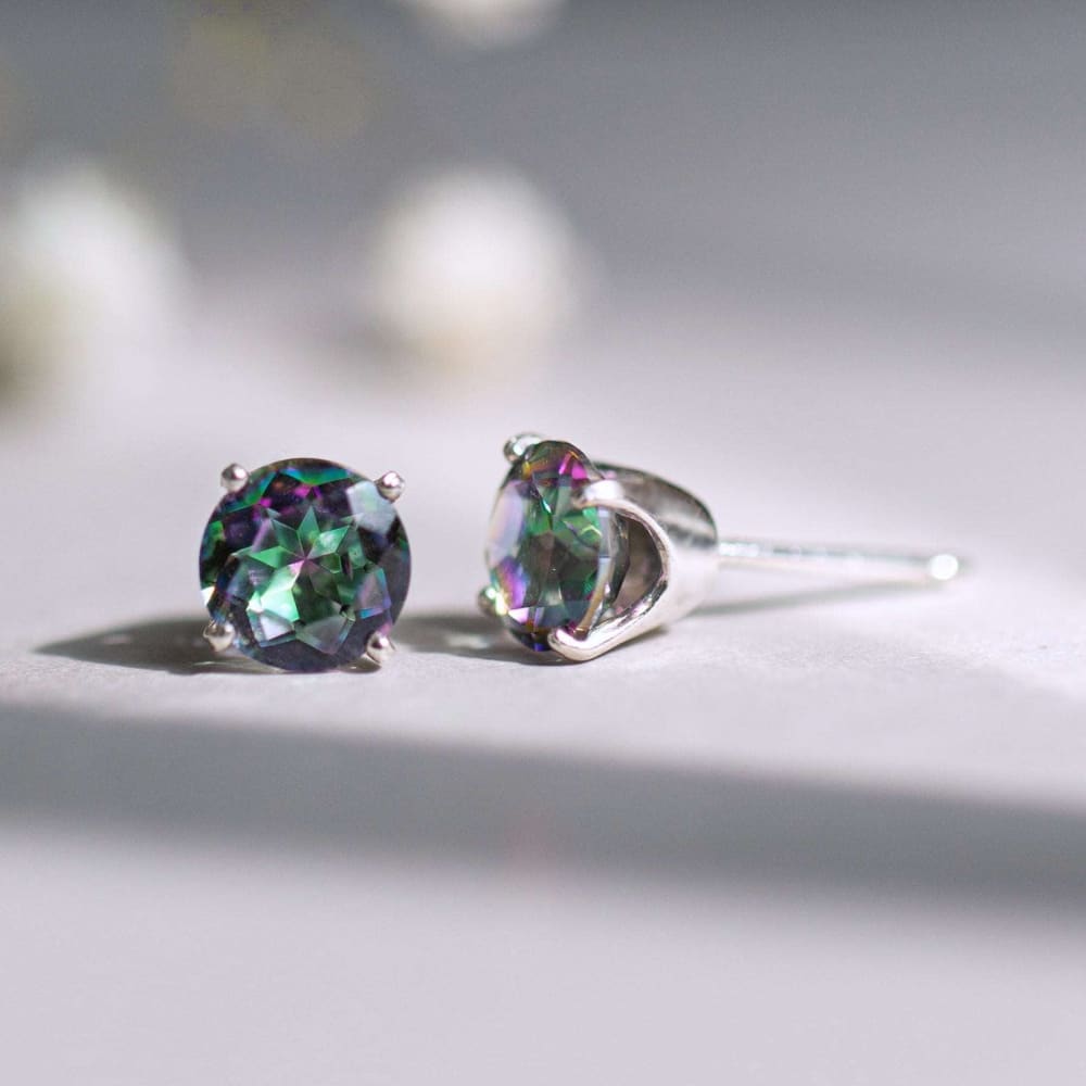 Alexandrite Stud Earrings Earrings Handmade JSL Made in USA