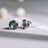 Alexandrite Stud Earrings Earrings Handmade Handcrafted