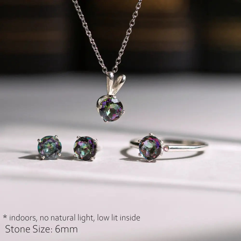 Alexandrite Stud Earrings Earrings Handmade Handcrafted