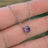 Amethyst Small Round Necklace Necklaces Handmade Handcrafted