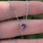 Amethyst Small Round Necklace Necklaces Handmade Handcrafted