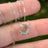 The Ashlynn - Natural Aquamarine Necklace
