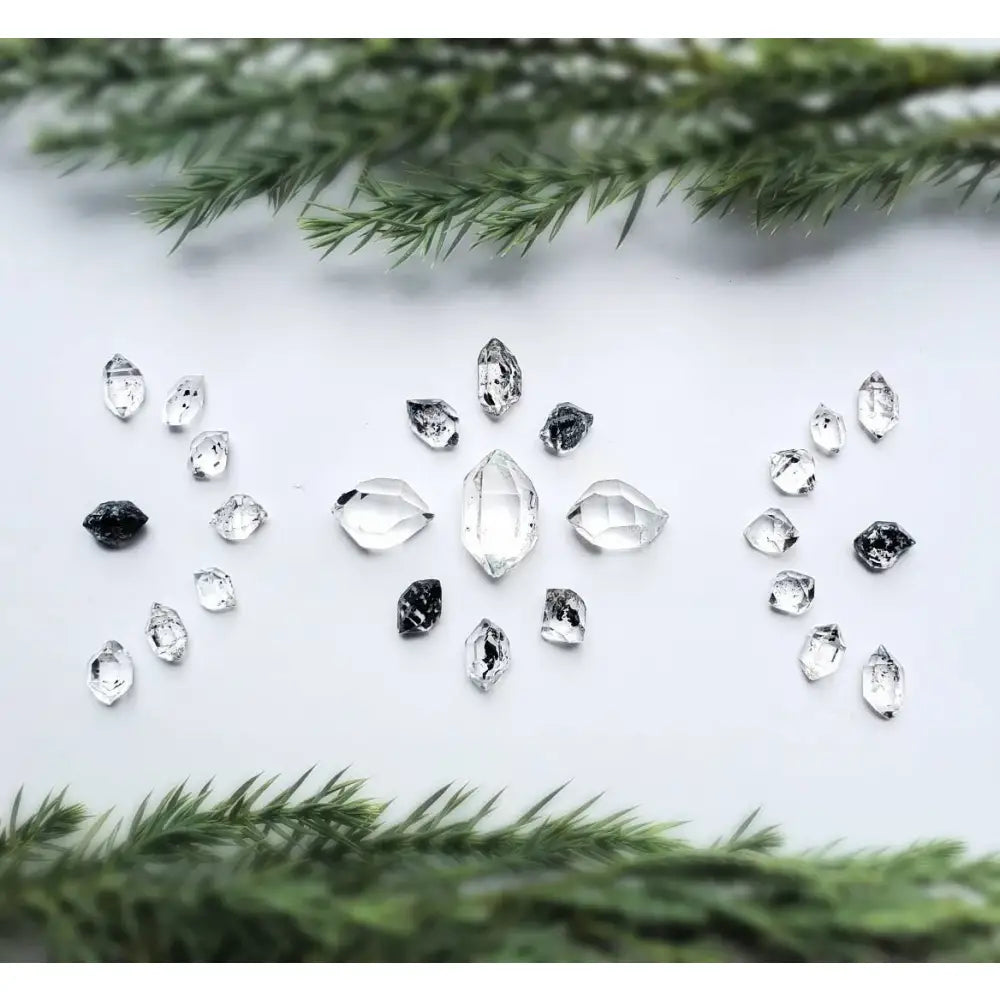 Herkimer Diamond Stud Earrings Earrings Handmade Handcrafted