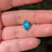 Blue Raw Australian Opal Ring Rings Handmade Handcrafted