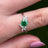 The Heirloom - Brilliant Emerald Cluster Ring