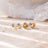 Citrine Stud Earrings Earrings Handmade Handcrafted