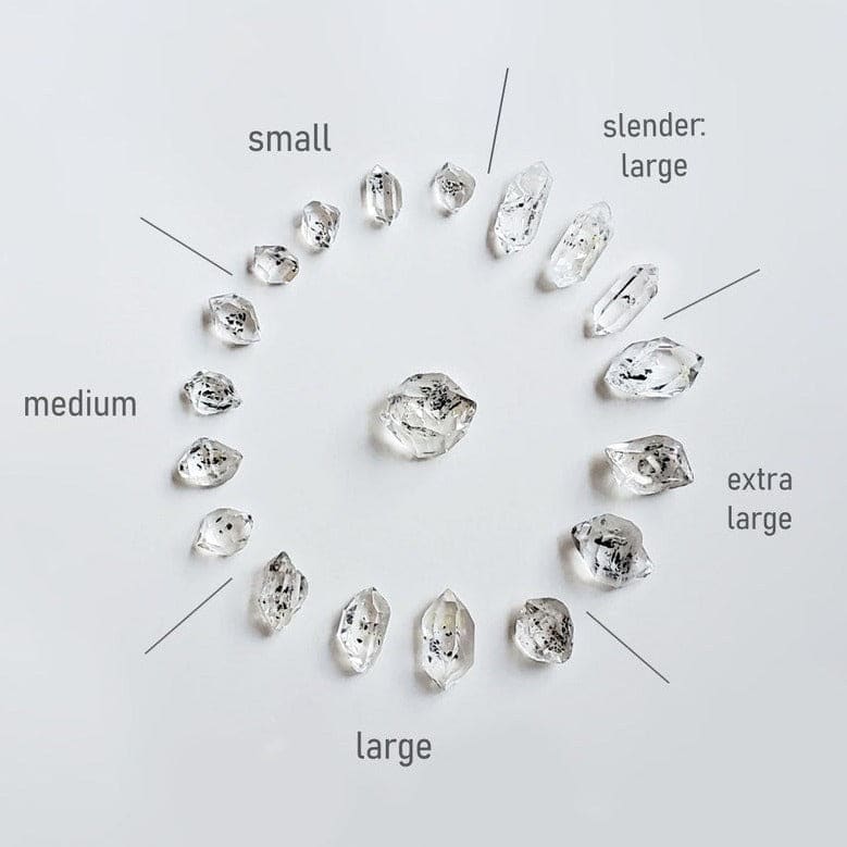 Clear Herkimer Ring Rings Handmade Handcrafted