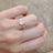 Clear Herkimer Ring Rings Handmade Handcrafted