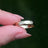 Moissanite Clover Eternity Band Rings Handmade Handcrafted