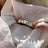 Moissanite Clover Eternity Band Rings Handmade Handcrafted