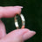 Moissanite Clover Eternity Band Rings Handmade Handcrafted