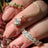 Moissanite Full Eternity Band Rings Handmade Handcrafted