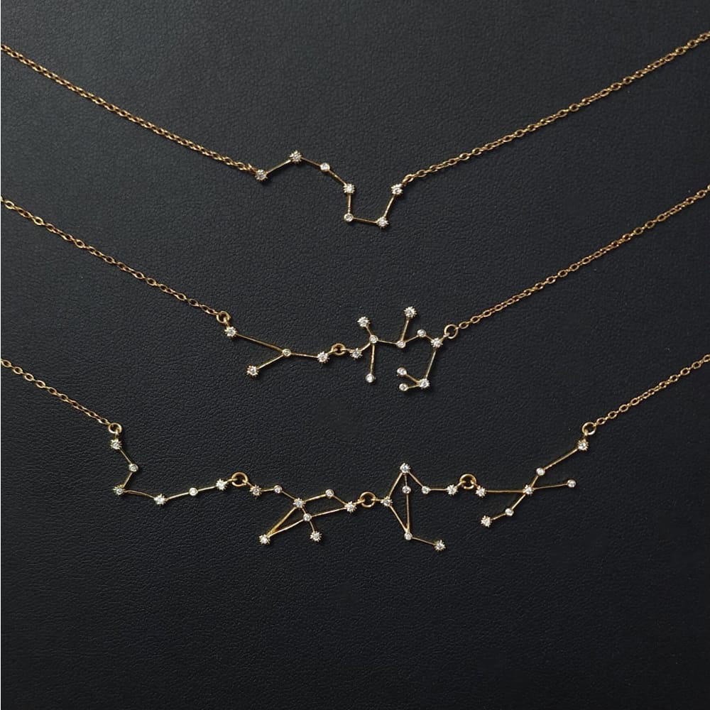 Constellation Family Tree Necklace Necklaces Handmade Handcrafted