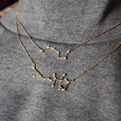 Constellation Family Tree Necklace Necklaces Handmade Handcrafted