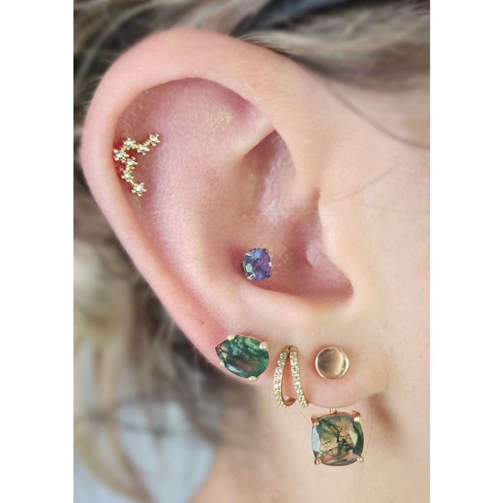 Constellation Star Astrology Earrings Earrings Handmade Handcrafted