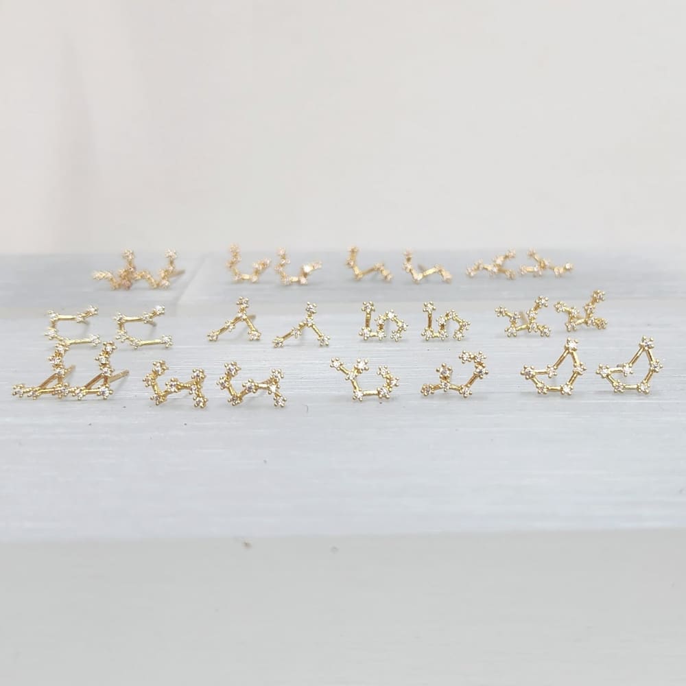 Constellation Star Astrology Earrings Earrings Handmade Handcrafted