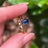 Custom Gemstone Hidden Halo Ring Rings Handmade Handcrafted