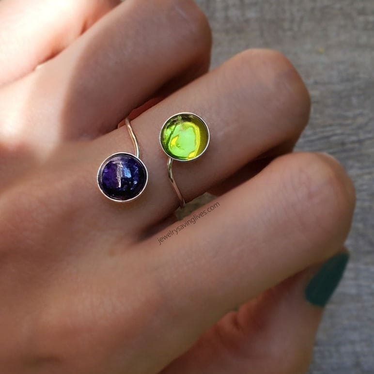 Custom - Pick Your Own Birthstone Ring Rings Handmade Handcrafted